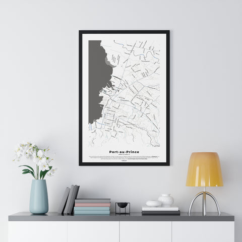 Port-Au-Prince Framed Poster