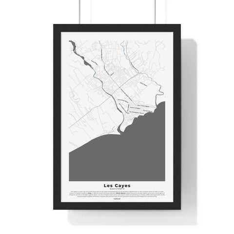 Les Cayes Framed Poster