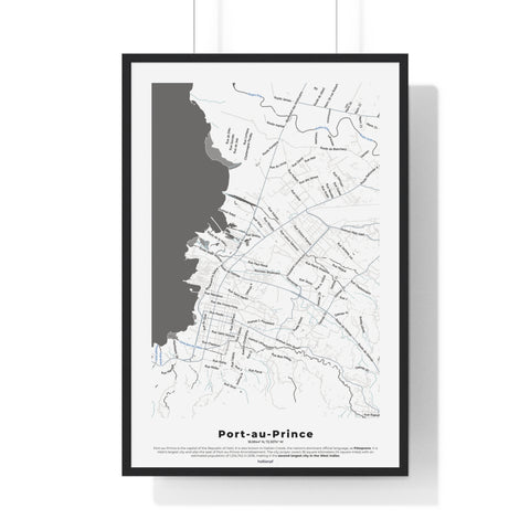 Port-Au-Prince Framed Poster