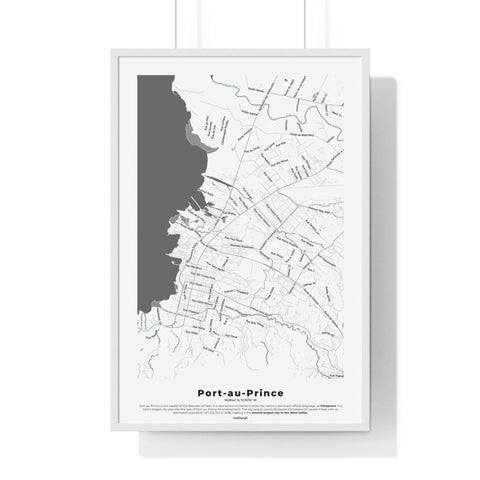 Port-Au-Prince Framed Poster