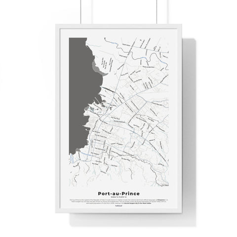 Port-Au-Prince Framed Poster