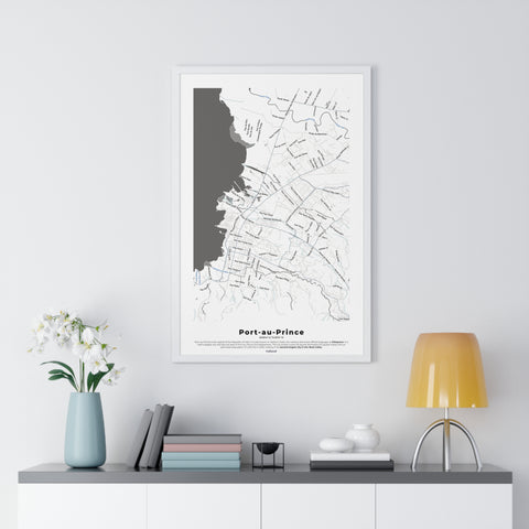 Port-Au-Prince Framed Poster