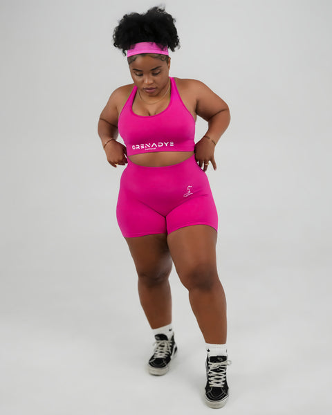 GRENADYÈ - Empress Core Sports Bra - Rose