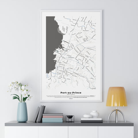 Port-Au-Prince Framed Poster