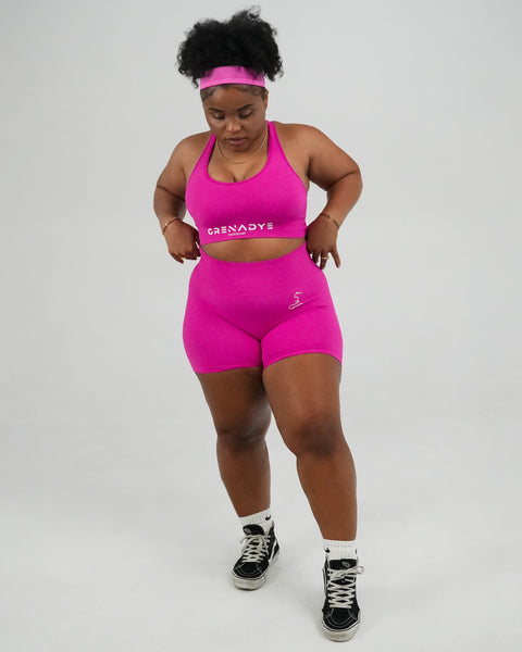 GRENADYÈ - Empress Flex Shorts - Rose