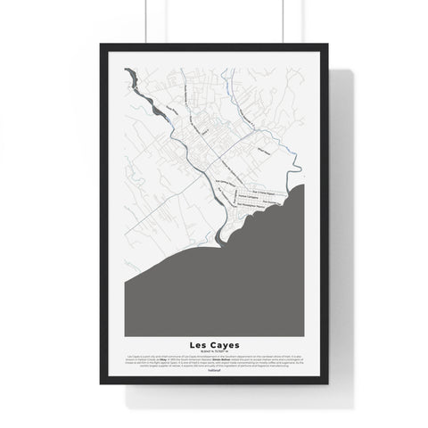 Les Cayes Framed Poster