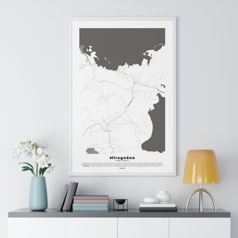 Miragoâne Framed Poster