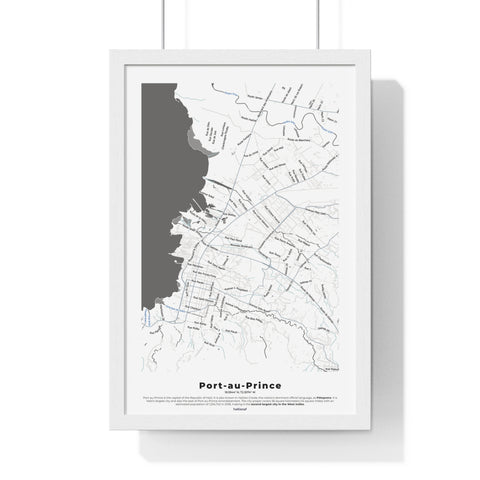 Port-Au-Prince Framed Poster