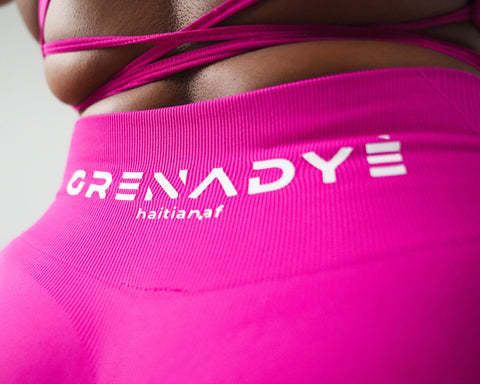 GRENADYÈ - Empress Flex Shorts - Rose