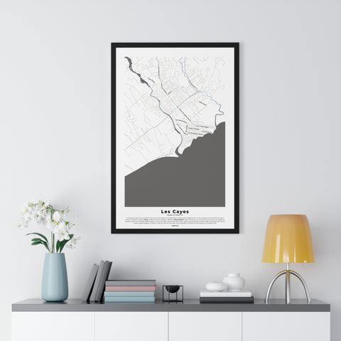 Les Cayes Framed Poster