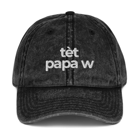 "Tet Papa w" Vintage KILTI KAP