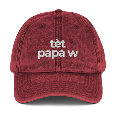 "Tet Papa w" Vintage KILTI KAP