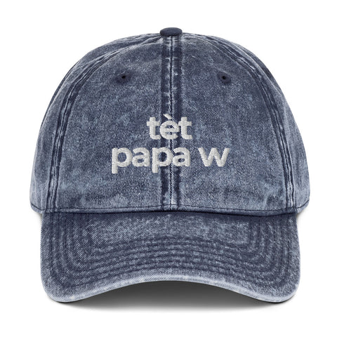 "Tet Papa w" Vintage KILTI KAP